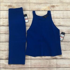 Rachel Roy blue Skirt and top set, XS